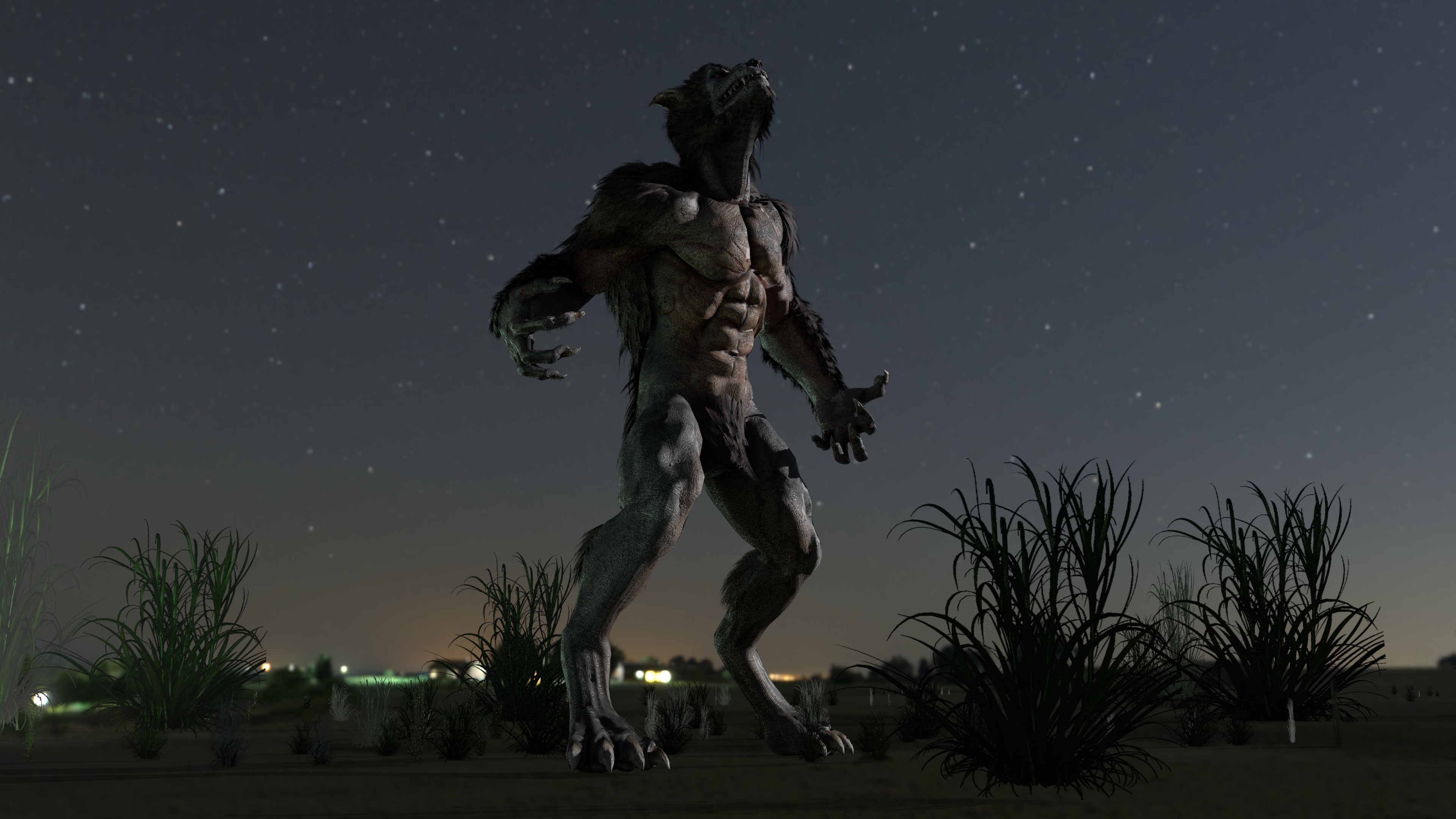 Werewolf 3D Model