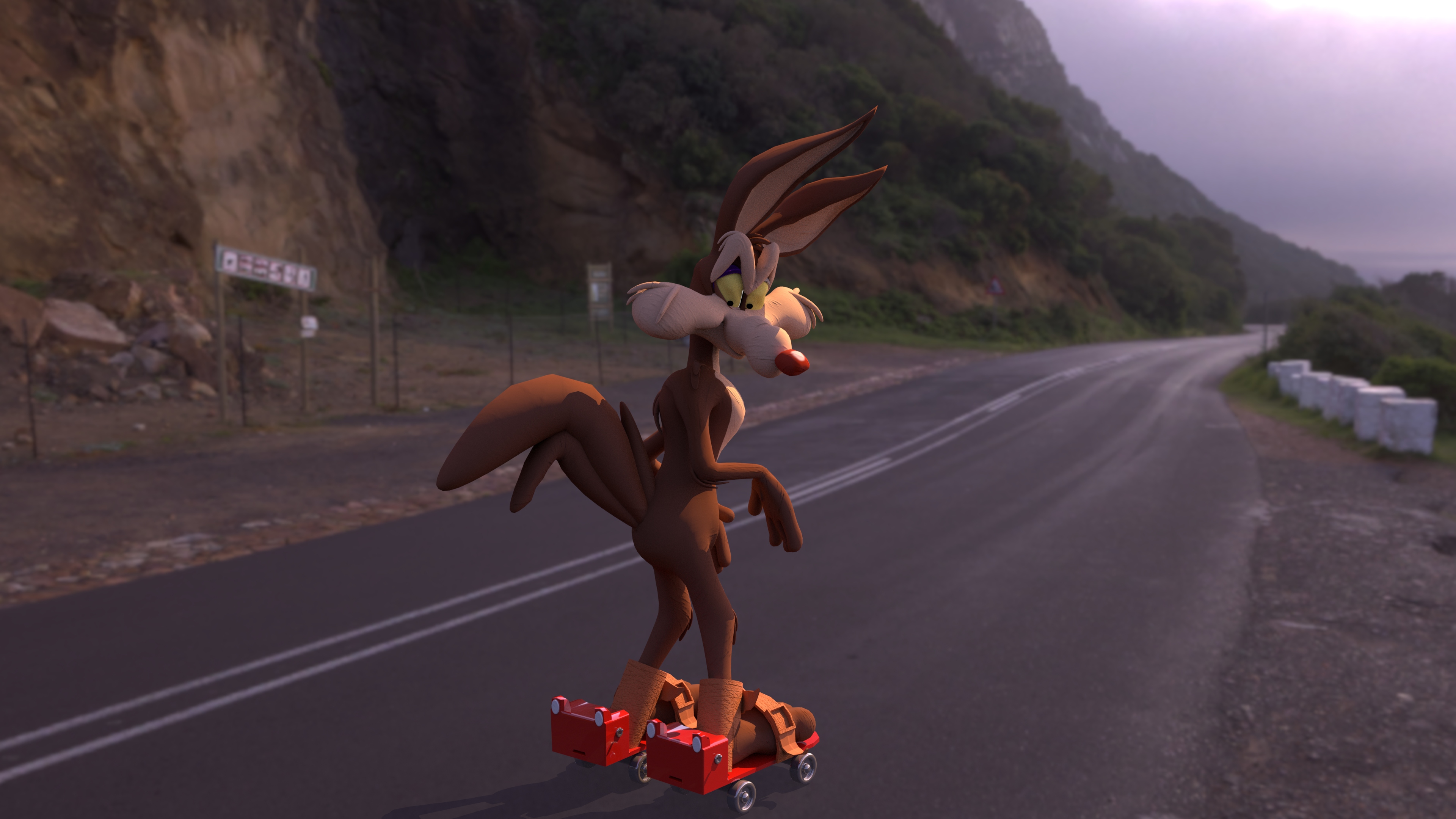 Wile E. Coyote Skates